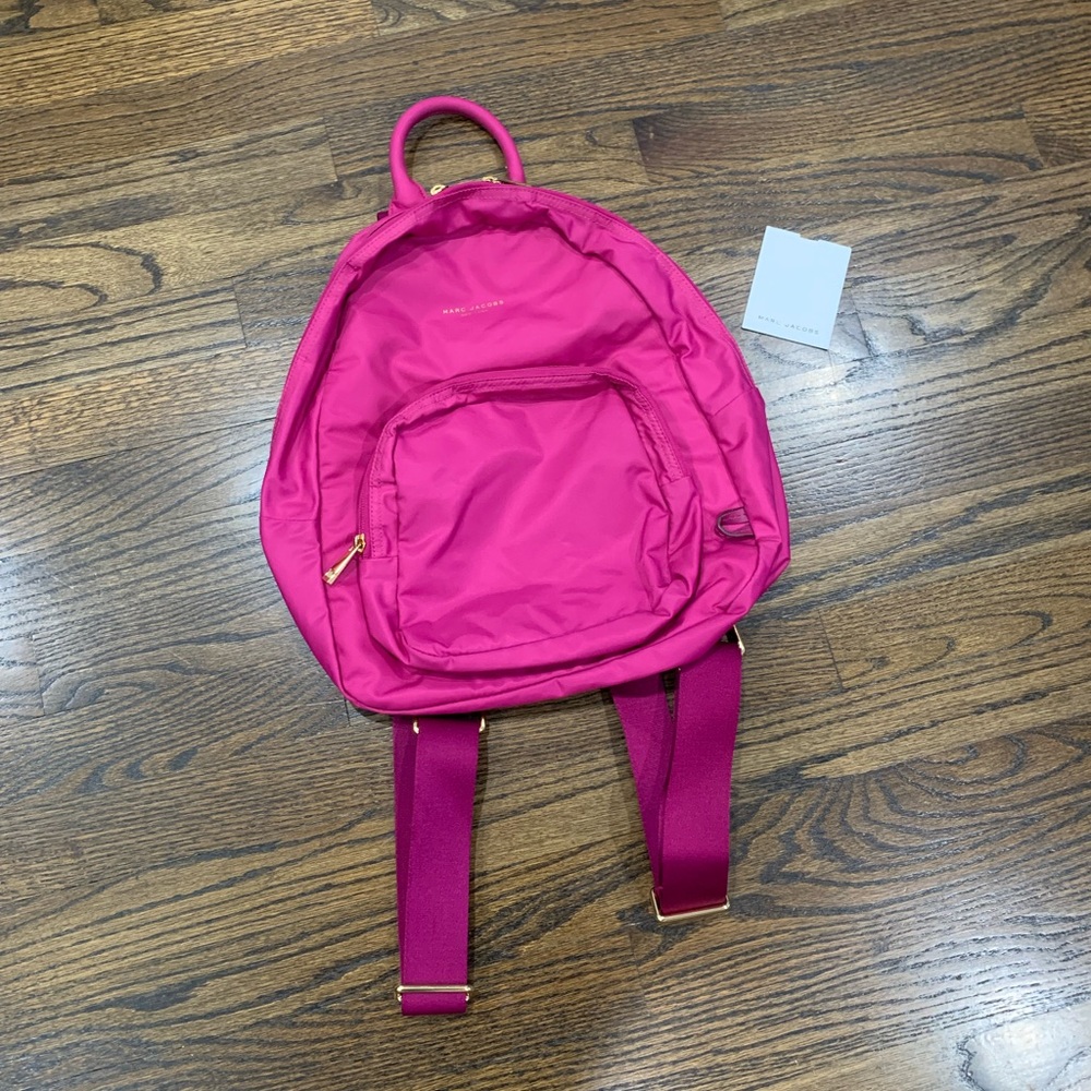 Like New Marc Jacobs Nylon Pink Backpack